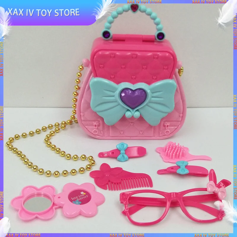 New Girl Princess Cosmetics Children Diy Portable Box Play House Makeup Toy Simulation Safe Lipstick Eye Shadow Blush Model Set
New Girl Princess Cosmetics Children Diy Portable Box Play House Makeup Toy Simulation Safe Lipstick Eye Shadow Blush Model Set