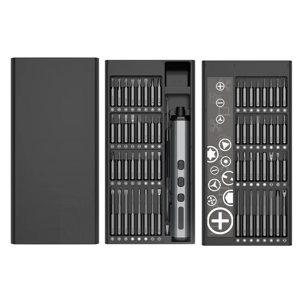 68 In 1 Cordless Electric Screwdriver Set Precision Magnetic Screw Driver Bits For Mobile Phone Computer Manual Maintenance Tool
68 In 1 Cordless Electric Screwdriver Set Precision Magnetic Screw Driver Bits For Mobile Phone Computer Manual Maintenance Tool