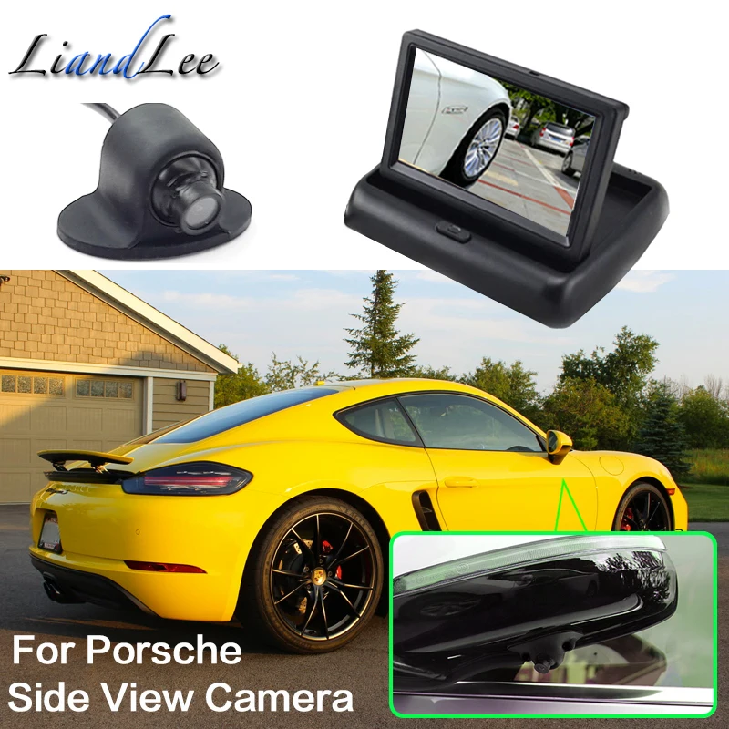 

For Porsche Cayman Parking Optima assist Camera Image Car Night Vision HD Front Side Rear View CAM Right Blind Spot Camera