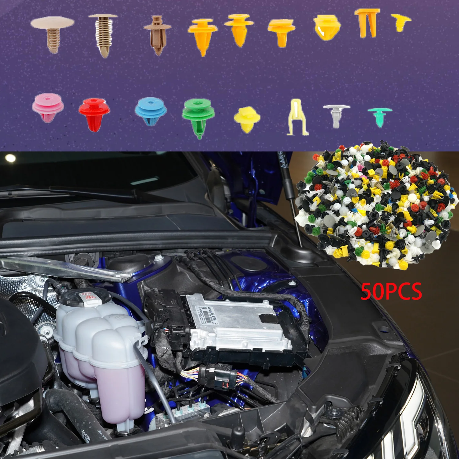 50pcs Mixed Car Screws Buckles Auto Bumper Door Fender Trim Fastener Screw Car Panel Rivet Retainer Plastic Clips Inteior Parts
50pcs Mixed Car Screws Buckles Auto Bumper Door Fender Trim Fastener Screw Car Panel Rivet Retainer Plastic Clips Inteior Parts