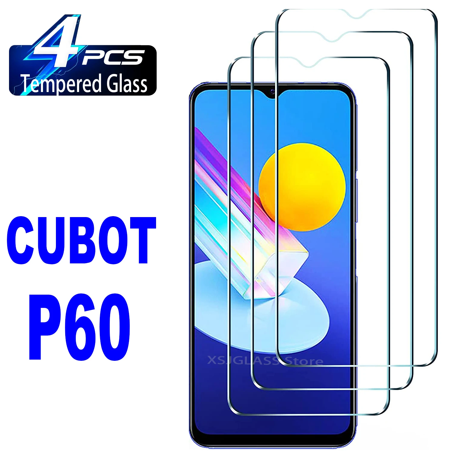 2/4 шт. закаленное стекло для Cubot P60 Защитная стеклянная пленка для экрана
2/4 шт. закаленное стекло для Cubot P60 Защитная стеклянная пленка для экрана