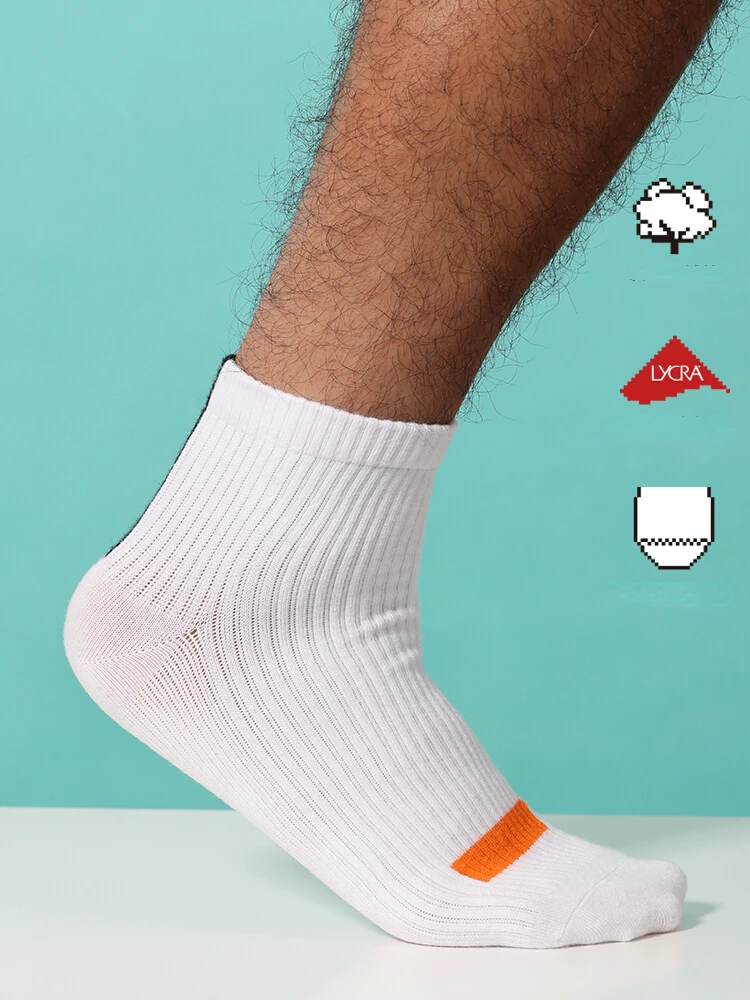 Sox&Co. Original Design Sports Socks Color Matching Long Staple Cotton Lycra Low Tube Short Tube White Socks Black Socks
Sox&Co. Original Design Sports Socks Color Matching Long Staple Cotton Lycra Low Tube Short Tube White Socks Black Socks