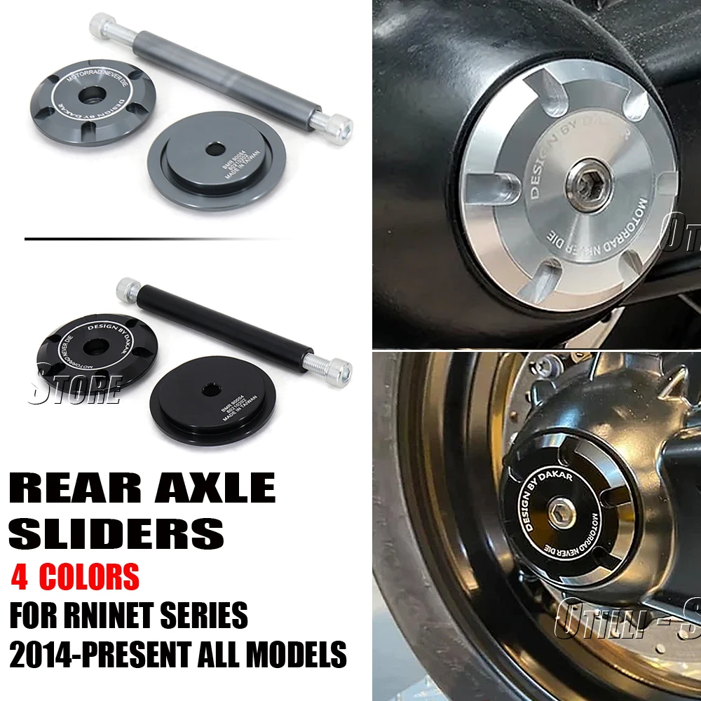 New Rear Axle Fork Crash Slider For BMW R9T R NINET Rninet R NINE T Pure R nineT Racer RNINET Wheel Hub Anti Collision Block 
New Rear Axle Fork Crash Slider For BMW R9T R NINET Rninet R NINE T Pure R nineT Racer RNINET Wheel Hub Anti Collision Block