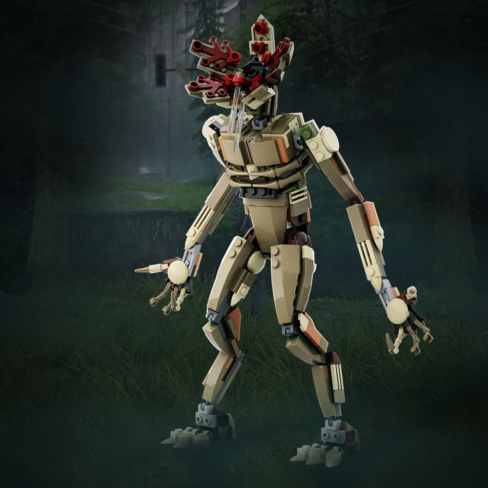 Конструктор MOC 38943 Demogorgon Eleven Brickheadz Demodog, строительные блоки, детали, кинематографическая экшн-кукла, игрушки, подарки на Хэллоуин
Конструктор MOC 38943 Demogorgon Eleven Brickheadz Demodog, строительные блоки, детали, кинематографическая экшн-кукла, игрушки, подарки на Хэллоуин