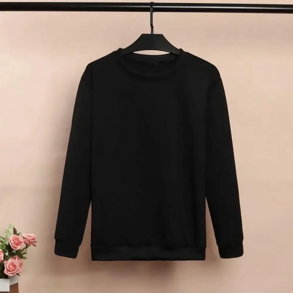 Cold Weather Top Men's Long-sleeve Round Neck Sweatshirt Autumn Winter Pullover Solid Color Soft Breathable Design for Simple
Cold Weather Top Men's Long-sleeve Round Neck Sweatshirt Autumn Winter Pullover Solid Color Soft Breathable Design for Simple