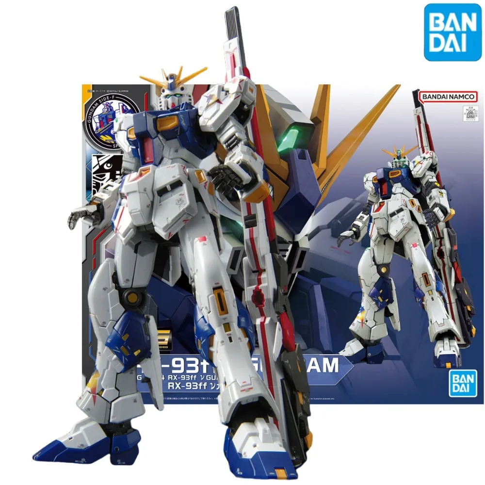 

Bandai Anime Model Original Genuine GUNDAM RX-93FF VGUNDAM RG 1\144 Assembly Toys Action Figure Gifts Collectible Ornaments Kids
