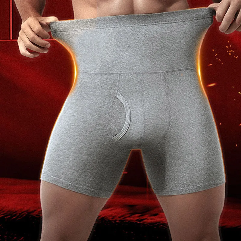 Mens Long Boxers Underwear Men Cotton High-waisted Abdomen Boxer Men Anti-wear Leg Boxershorts Plus Size 6XL Man Underpants
Mens Long Boxers Underwear Men Cotton High-waisted Abdomen Boxer Men Anti-wear Leg Boxershorts Plus Size 6XL Man Underpants
