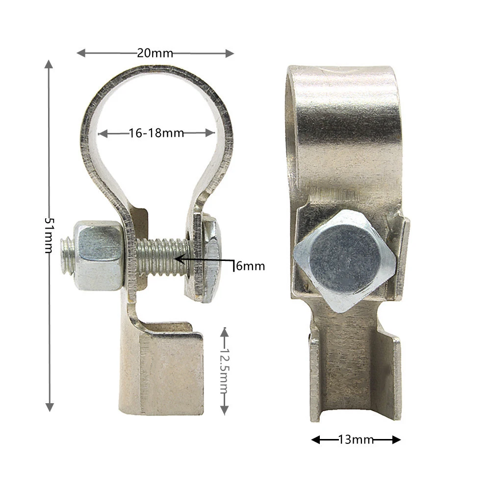 Car Accessories Car Battery Termina High Quality 2pcs Car Buses Battery Cable Negative Positive Terminal Clamp Connector
Car Accessories Car Battery Termina High Quality 2pcs Car Buses Battery Cable Negative Positive Terminal Clamp Connector