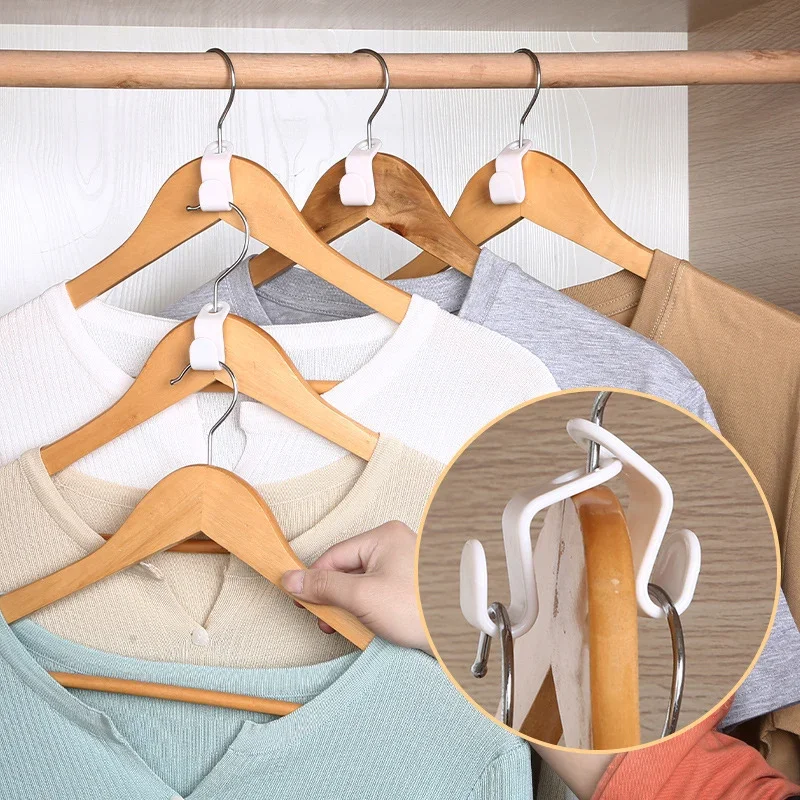Multi-function Wardrobe Space-saving Hanger Hook Coat Hook Plastic Closet Stack Hanger Rack Bedroom Storage Wardrobe Organizer
Multi-function Wardrobe Space-saving Hanger Hook Coat Hook Plastic Closet Stack Hanger Rack Bedroom Storage Wardrobe Organizer