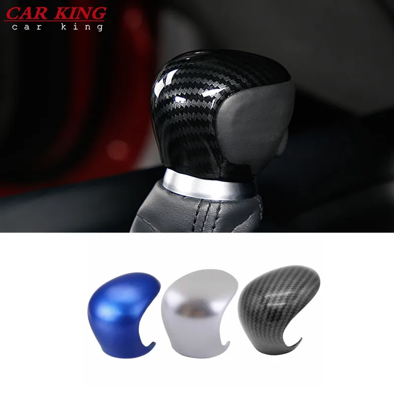 Car Gear Lever Shift Knob Cover ABS Decoration Trim For Toyota C-HR CHR 2016 2017 2018-2020 Carbon Fiber/Blue/Silver/wood grain
Car Gear Lever Shift Knob Cover ABS Decoration Trim For Toyota C-HR CHR 2016 2017 2018-2020 Carbon Fiber/Blue/Silver/wood grain
