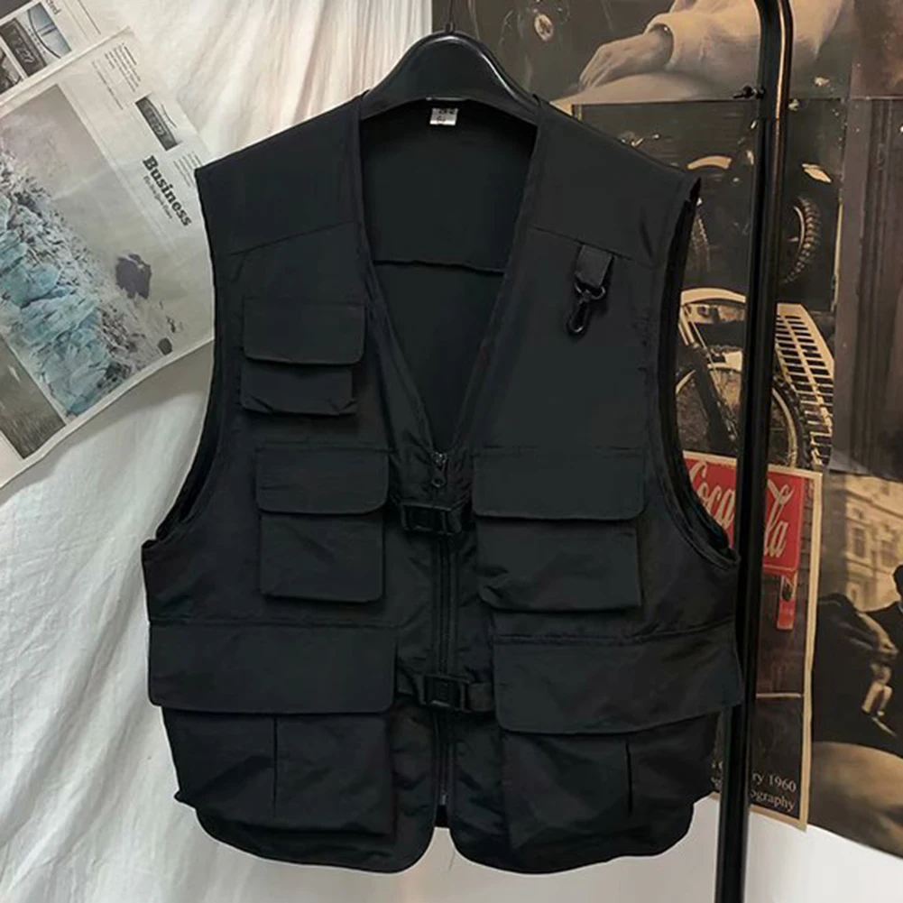 Cargo Waistcoat Vest Vacation Autumn Casual Fashion Holiday Jackets Outerwear Sleeveless Solid Color Brand New
Cargo Waistcoat Vest Vacation Autumn Casual Fashion Holiday Jackets Outerwear Sleeveless Solid Color Brand New