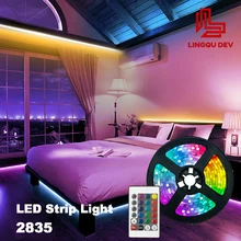 LED Strip Light for Room 2835 Color RGB LED Tape TV Backlight Decor Bluetooth Control LED 1m 2m 3m 4m 5m Ceiling Car Neon Lamp
LED Strip Light for Room 2835 Color RGB LED Tape TV Backlight Decor Bluetooth Control LED 1m 2m 3m 4m 5m Ceiling Car Neon Lamp