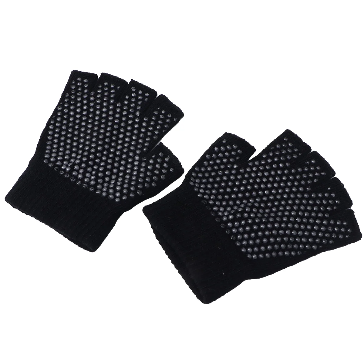 1 пара нескользящих вязаных перчаток на полпальца, аксессуары для занятий йогой, перчатки для тренировок, перчатки для йоги, для фитнеса (черные)
1 пара нескользящих вязаных перчаток на полпальца, аксессуары для занятий йогой, перчатки для тренировок, перчатки для йоги, для фитнеса (черные)