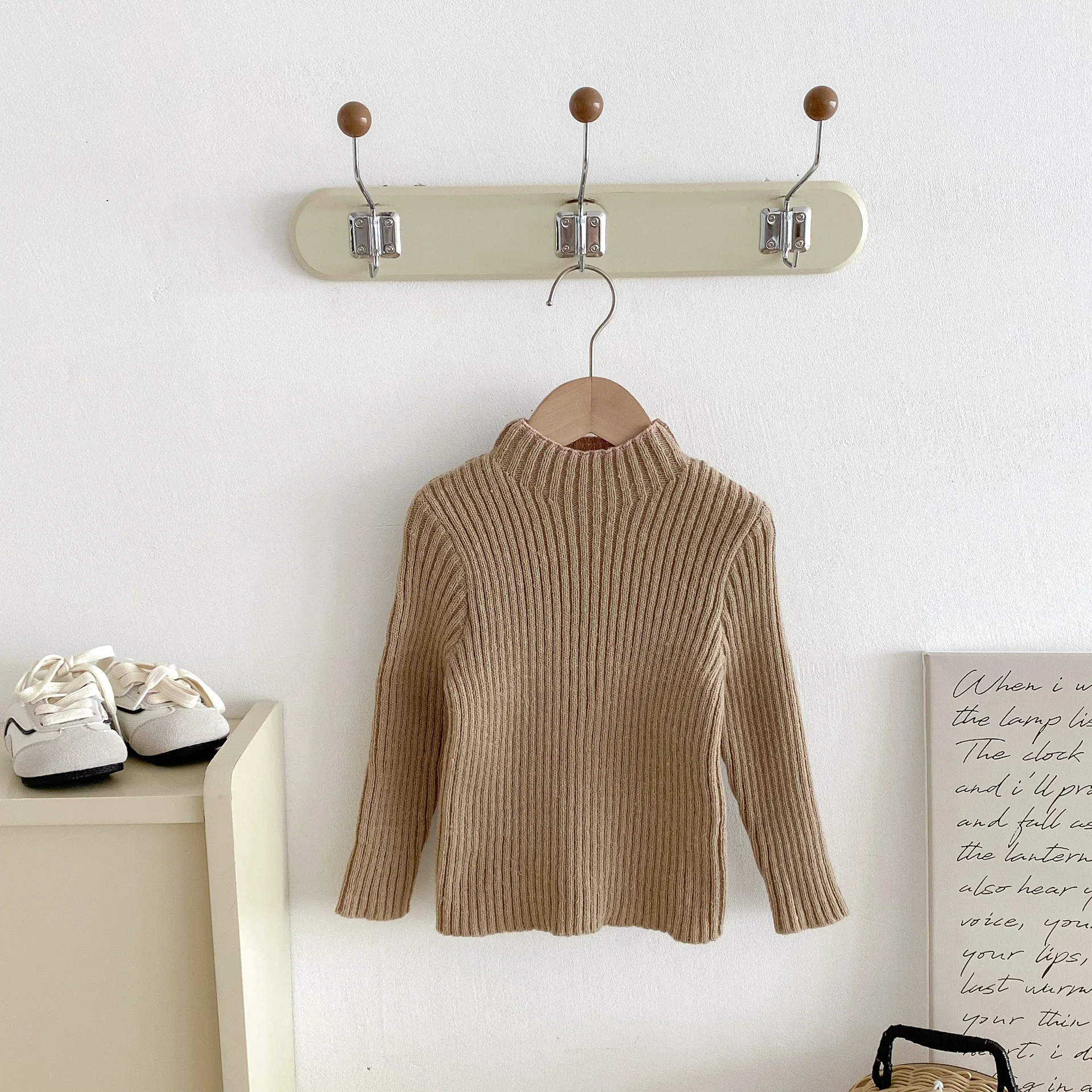 2025 Autumn New Children Long Sleeve Sweater Girls Knit Shirts Cotton Baby Knitted Pullover Kids Casual Sweater Infant Clothes 29