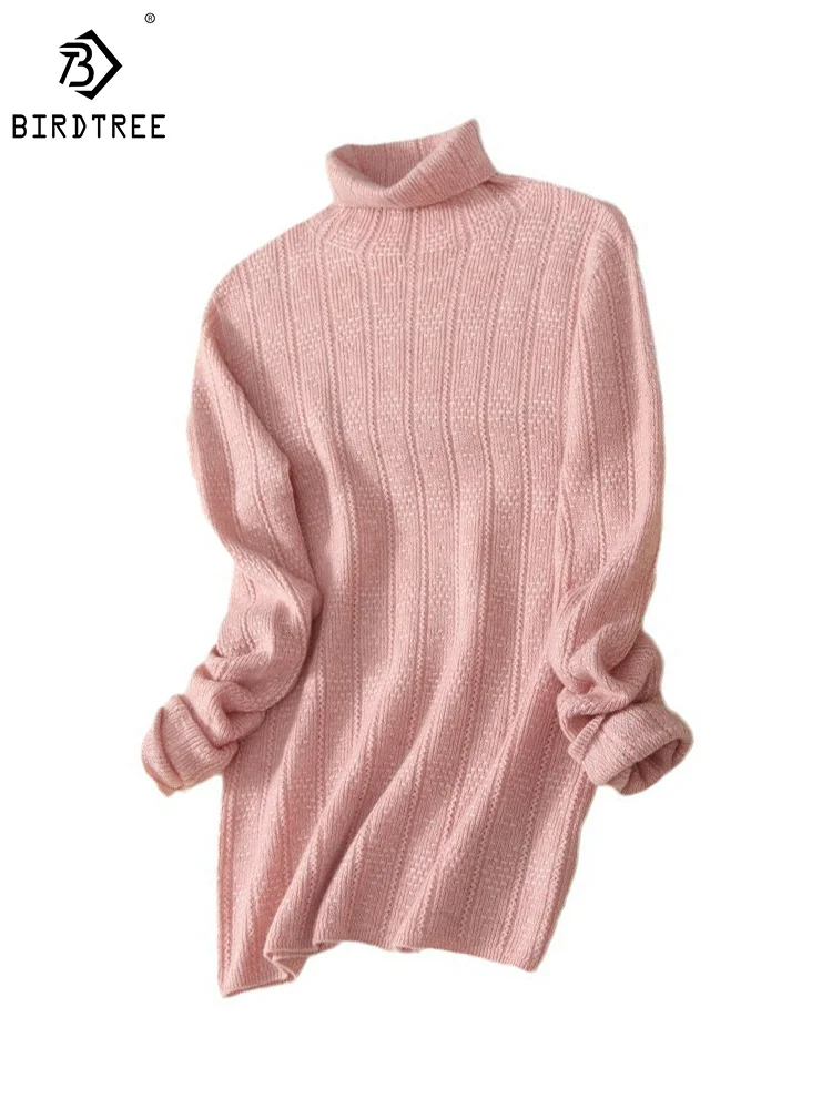 Женский пуловер из 100% чистого кашемира с высоким воротником и длинными рукавами в полоску, осенне-зимний свитер T3D139QM
Женский пуловер из 100% чистого кашемира с высоким воротником и длинными рукавами в полоску, осенне-зимний свитер T3D139QM