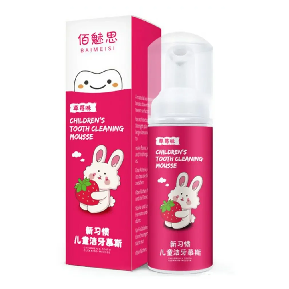 Children's Toothpaste Children Can Swallow Mousse Foam Toothpaste Household Daily Stain Removal Teeth Mouth Cleaning
Children's Toothpaste Children Can Swallow Mousse Foam Toothpaste Household Daily Stain Removal Teeth Mouth Cleaning