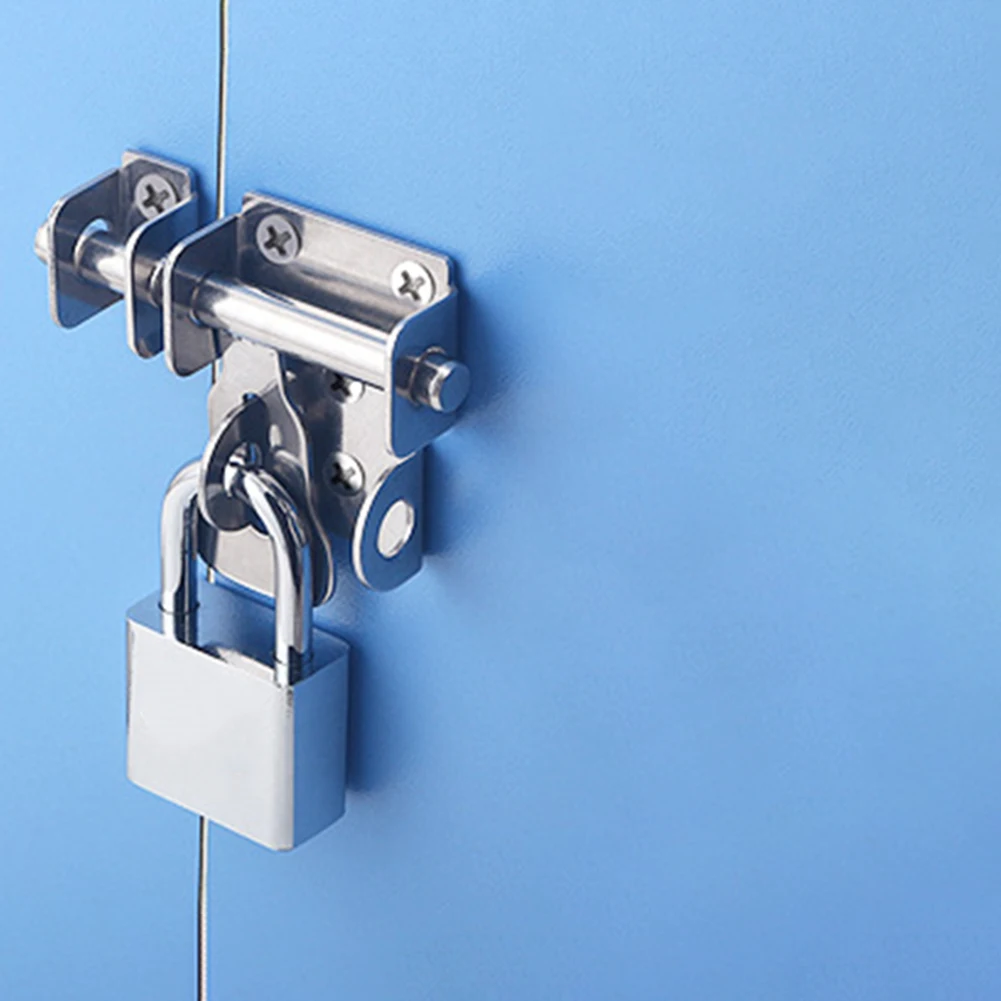Durable Wooden Door Latch Stainless Steel Lock-Hasp Sliding Bolt Safety Door Hardware For Office Appliance Wood Furniture
Durable Wooden Door Latch Stainless Steel Lock-Hasp Sliding Bolt Safety Door Hardware For Office Appliance Wood Furniture