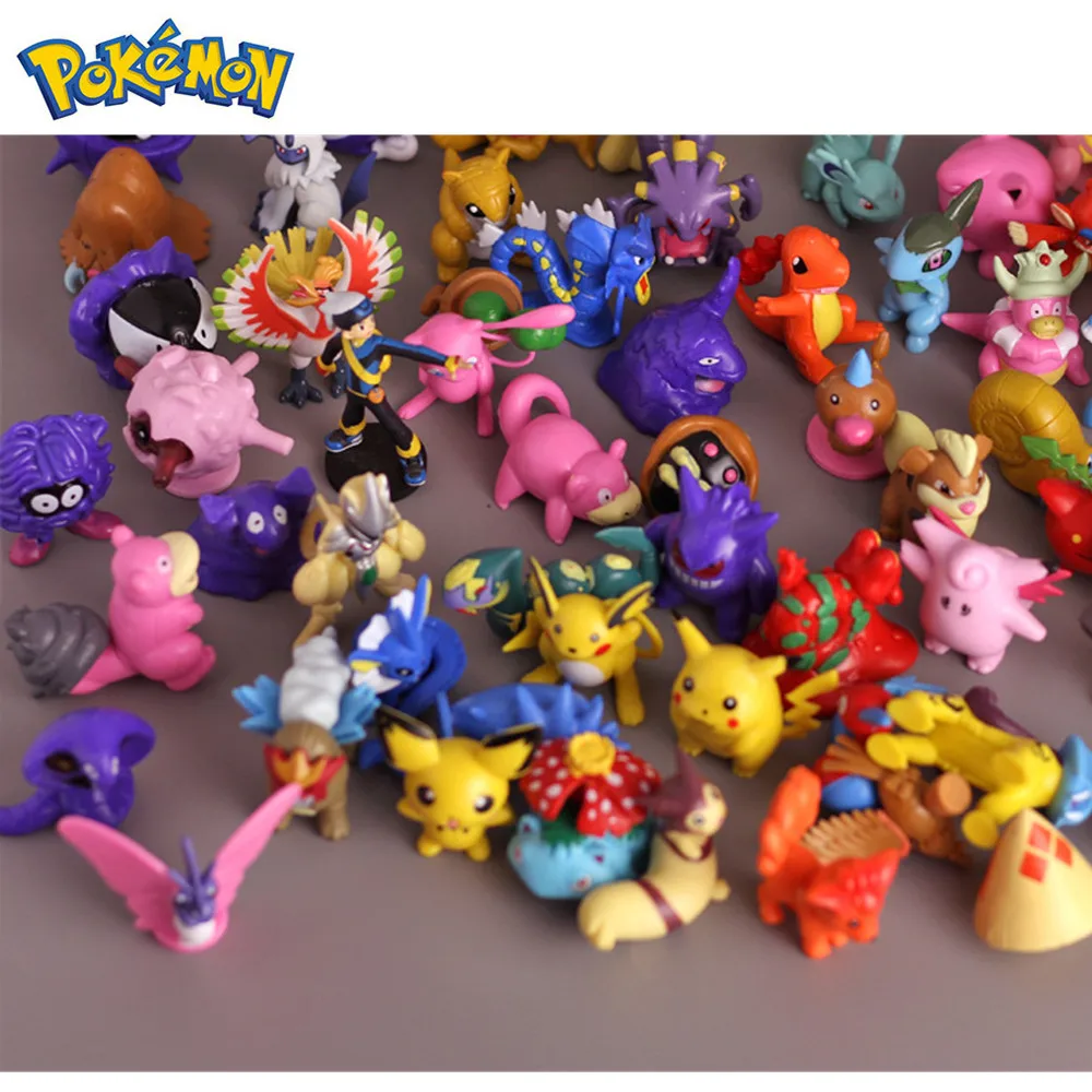New 50pcs Pokemon Anime Figures Large Size 5-6cm Random 10/25/50PCS Action Model Cute Toy Genuine Pikachu Children Birthday Gift
New 50pcs Pokemon Anime Figures Large Size 5-6cm Random 10/25/50PCS Action Model Cute Toy Genuine Pikachu Children Birthday Gift