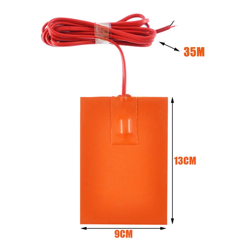 Mat Silicone Heater Pad For Engine Block Tank Oil Pan 9x13cm Heating Plate High-temperature Resistant Waterproof
Mat Silicone Heater Pad For Engine Block Tank Oil Pan 9x13cm Heating Plate High-temperature Resistant Waterproof