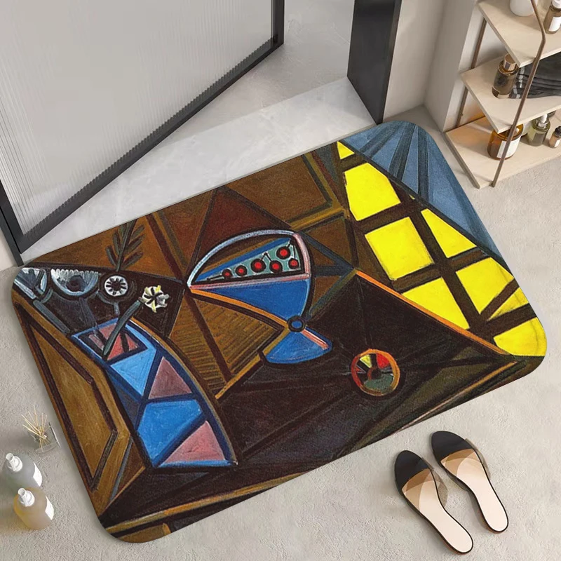 House Entrance Mat Picasso Paintings Custom Room Rugs Washable Non-slip Kitchen Rug Bathroom Carpet Bath Mats Home Carpets Foot 
House Entrance Mat Picasso Paintings Custom Room Rugs Washable Non-slip Kitchen Rug Bathroom Carpet Bath Mats Home Carpets Foot