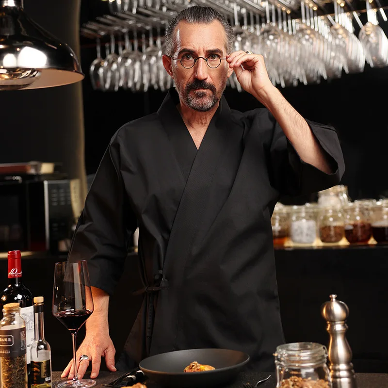 Japanese Style Chef Uniform Jujiwu Sushi Restaurant Labor Suit Waiter Tea Kimono Korean Japanese Chef Clothes
Japanese Style Chef Uniform Jujiwu Sushi Restaurant Labor Suit Waiter Tea Kimono Korean Japanese Chef Clothes