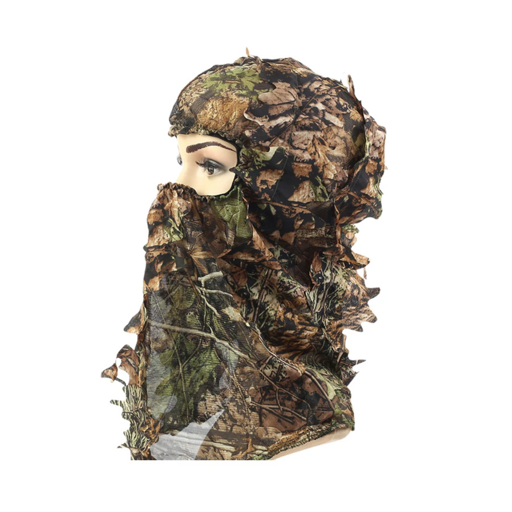 Outdoor 3D Jungle Camouflage Hat For Hunting Fishing Headgear Cap For Forest Jungle Hiding Universal Size Lightweight Breathable
Outdoor 3D Jungle Camouflage Hat For Hunting Fishing Headgear Cap For Forest Jungle Hiding Universal Size Lightweight Breathable