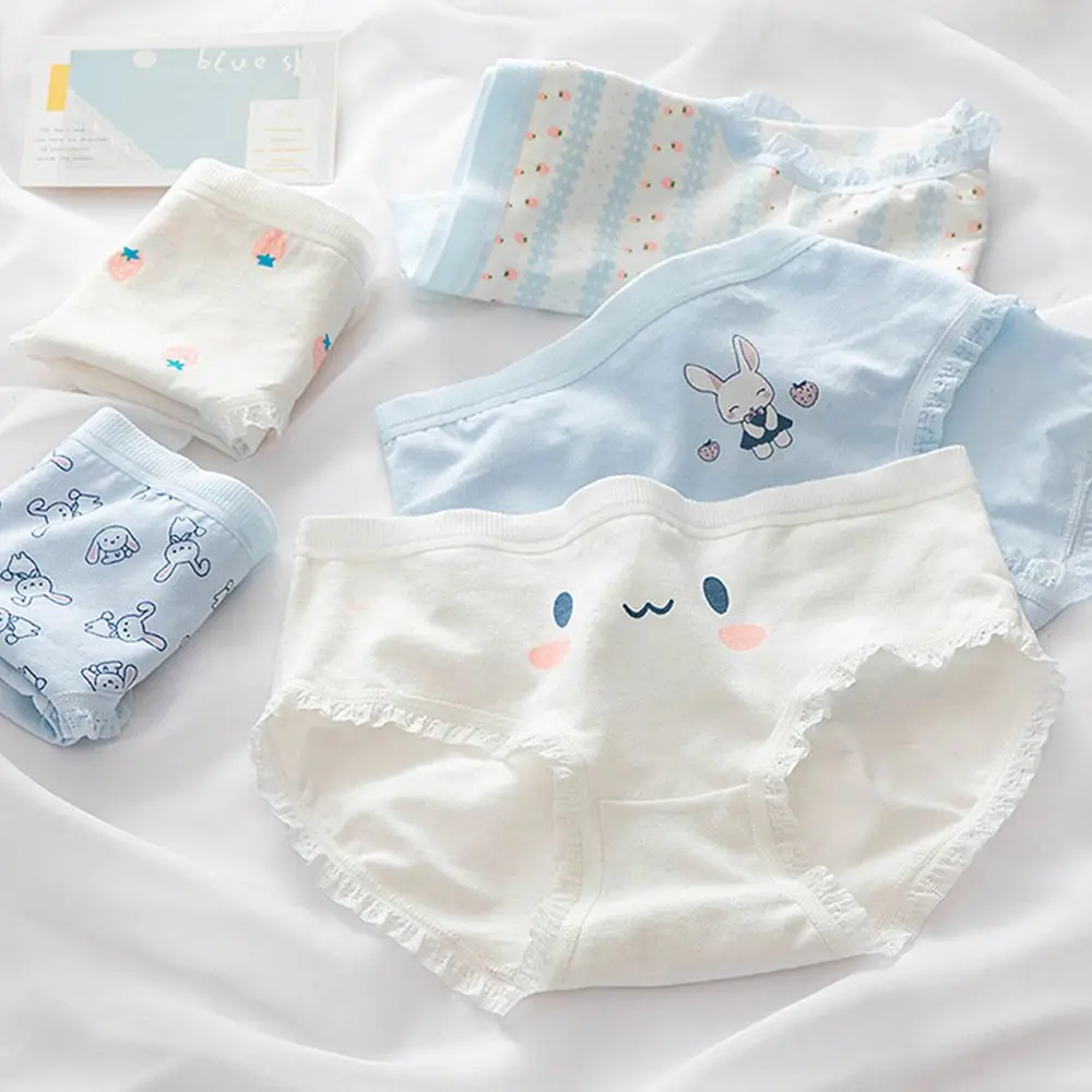Cute Soft Cotton Crotch Middle-waist Female Girls Rabbit Panties Ruffle Thong Women Lingeries Sexy Briefs
Cute Soft Cotton Crotch Middle-waist Female Girls Rabbit Panties Ruffle Thong Women Lingeries Sexy Briefs