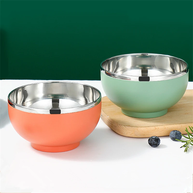 12cm 304 Stainless Steel Kids Rice Bowl Double Layer Insulated Cereal Bowl Anti-Scalding Child Food Container Kitchen Tableware
12cm 304 Stainless Steel Kids Rice Bowl Double Layer Insulated Cereal Bowl Anti-Scalding Child Food Container Kitchen Tableware