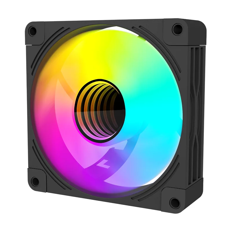 

LOVING COOL Game Computer Company Case Fan 5V ARGB 3pin Aura Synchronized Colored Light Effect Cooling More Function PC Fans