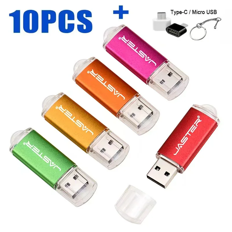 

10Pcs/lot USB-Flash-Stick 2.0 4GB 8GB Memory Stick 2,0 MB 16GB 32GB Pen Drive Für Business Mini Cle U Disk 64GB Memoria USB