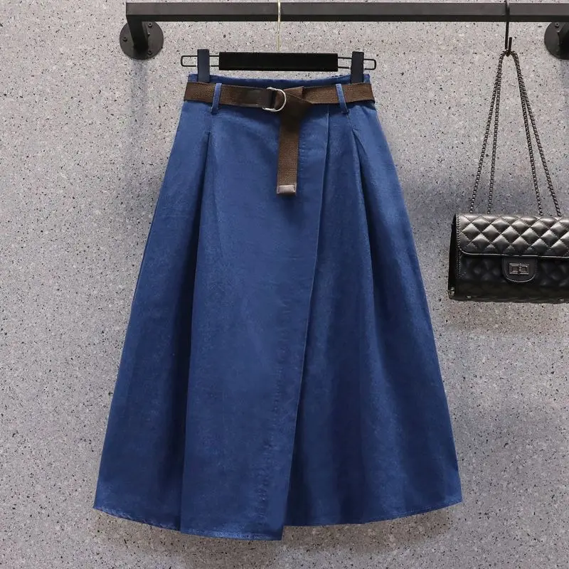 Women's Stretch Denim Skirt With Elastic Waist Mid-length High Gothic Dress Korean Dongdaemun 2023 Vintage Midi Womens Party Y2k
Women's Stretch Denim Skirt With Elastic Waist Mid-length High Gothic Dress Korean Dongdaemun 2023 Vintage Midi Womens Party Y2k