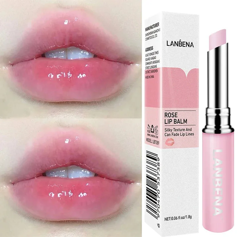 Warm Color Changing Lip Balm Rose Fade Lip Lines Moisturizing Nourishing Plumper lipstick Relieve Dryness Lip Care Products
Warm Color Changing Lip Balm Rose Fade Lip Lines Moisturizing Nourishing Plumper lipstick Relieve Dryness Lip Care Products
