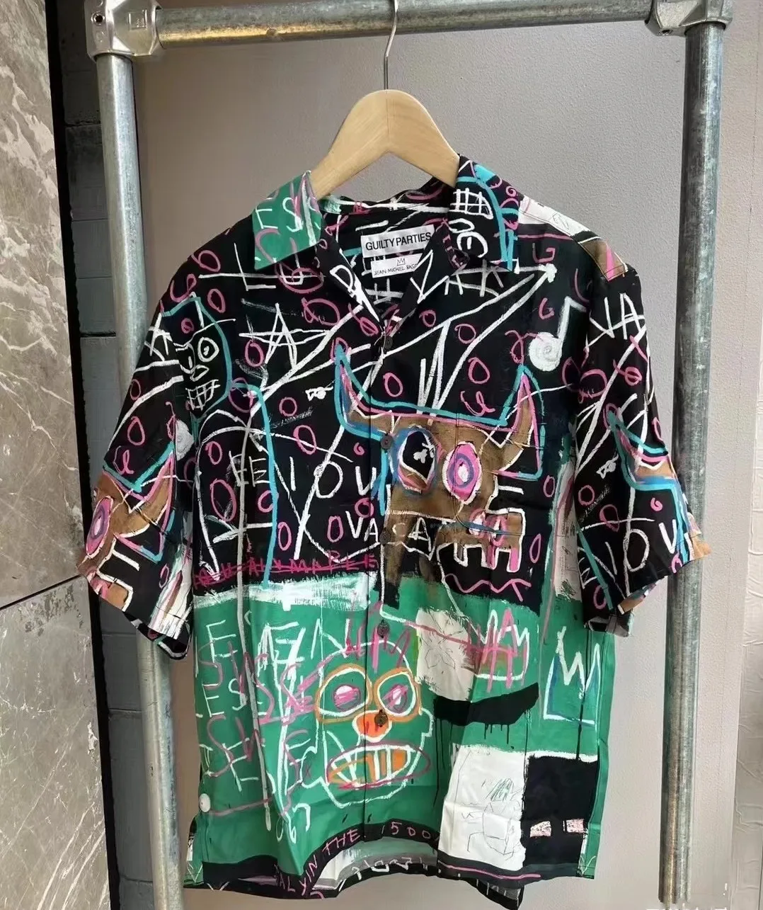 Рубашка WACKO MARIA мужская с коротким рукавом, свободная повседневная модная рубашка в японском стиле ретро, уличная одежда, на лето
Рубашка WACKO MARIA мужская с коротким рукавом, свободная повседневная модная рубашка в японском стиле ретро, уличная одежда, на лето