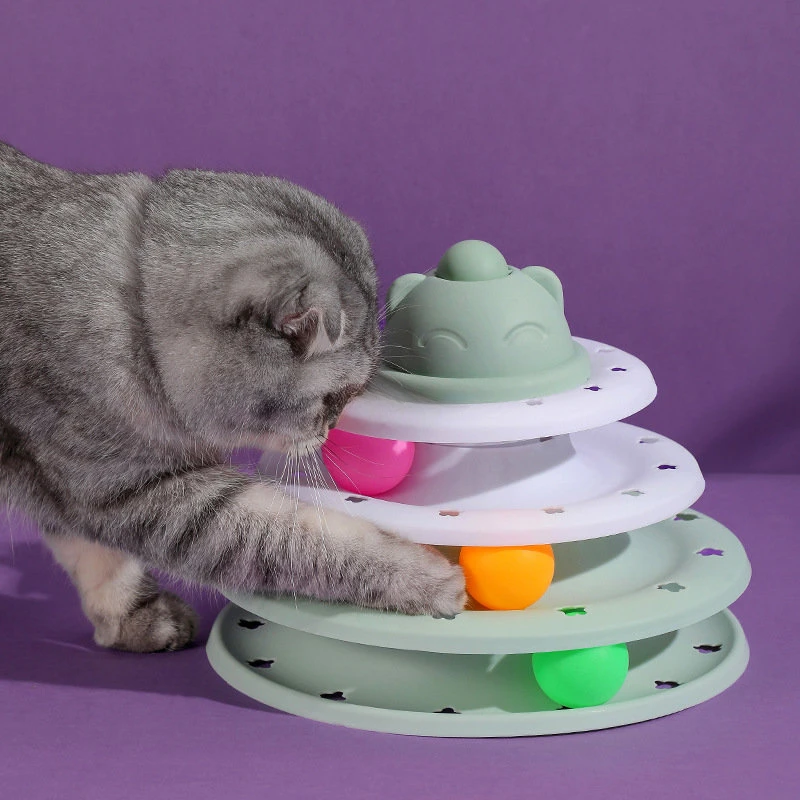 3/4 Levels Cats Toy Tower Tracks Cat Toys Interactive Cat Intelligence Training Amusement Plate Tower Pet Products Cat Tunnel
3/4 Levels Cats Toy Tower Tracks Cat Toys Interactive Cat Intelligence Training Amusement Plate Tower Pet Products Cat Tunnel