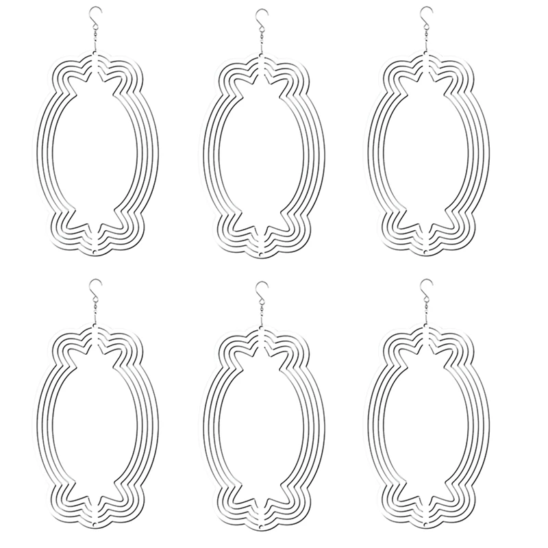 6Pack 8Inch Sublimation Wind Spinner Blanks Outdoor Wind Spinners Hanging For Garden Yard, Christmas Gift
6Pack 8Inch Sublimation Wind Spinner Blanks Outdoor Wind Spinners Hanging For Garden Yard, Christmas Gift