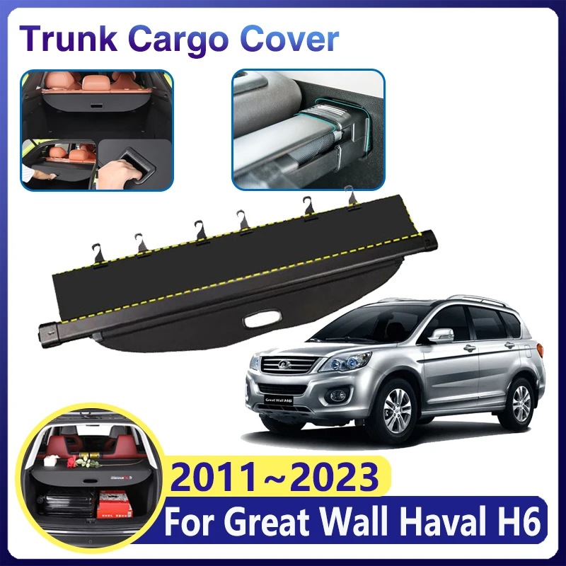 Car Trunk Cargo Cover for Haval H6 Accessories Great Wall Hover 2011~2023 Luggage Storage Curtain Rear Boot Tray Security Shades
Car Trunk Cargo Cover for Haval H6 Accessories Great Wall Hover 2011~2023 Luggage Storage Curtain Rear Boot Tray Security Shades