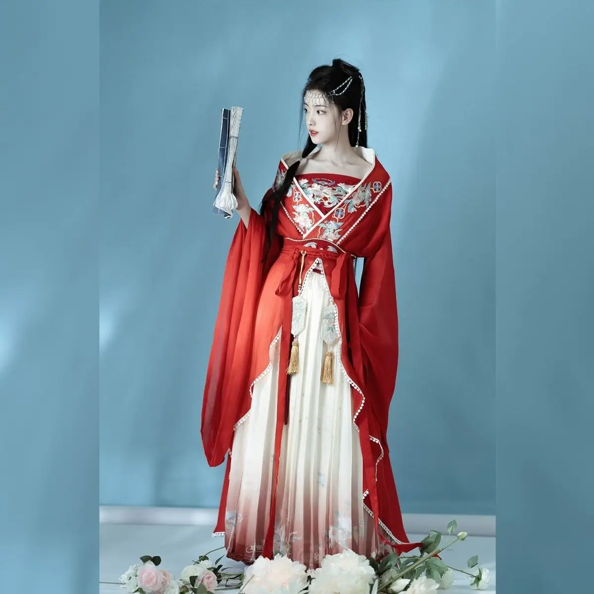 Traditional Chinese Ancient Purple Red Hanfu Dress Suit Robe Skirt Sling Wings Women Sexy Party Princess Performance Costumes
Traditional Chinese Ancient Purple Red Hanfu Dress Suit Robe Skirt Sling Wings Women Sexy Party Princess Performance Costumes