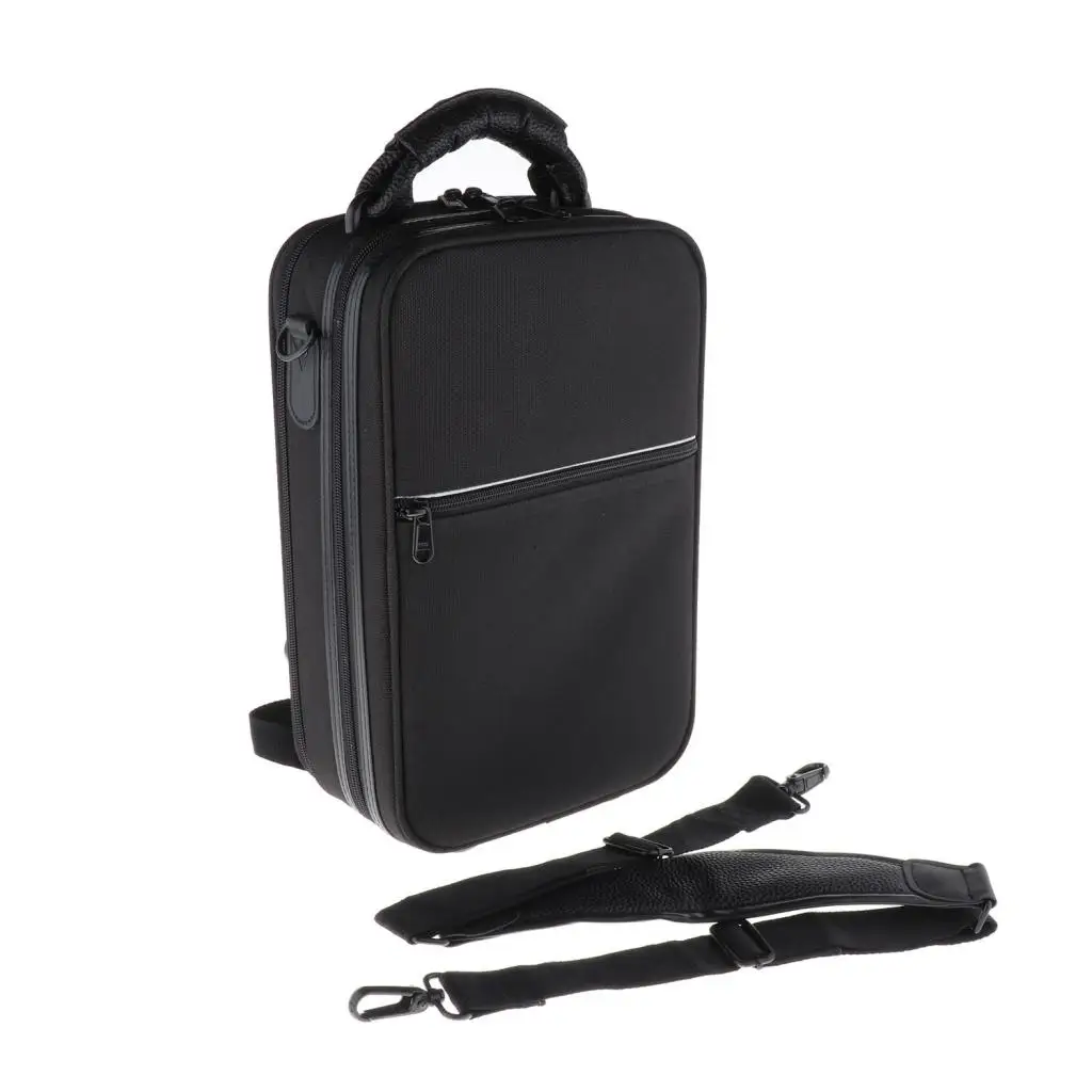 Lightweight Artifical Leather Clarinet Case with Removable Strap and Carry Handle for Clarinet Player Music Lovers
Lightweight Artifical Leather Clarinet Case with Removable Strap and Carry Handle for Clarinet Player Music Lovers