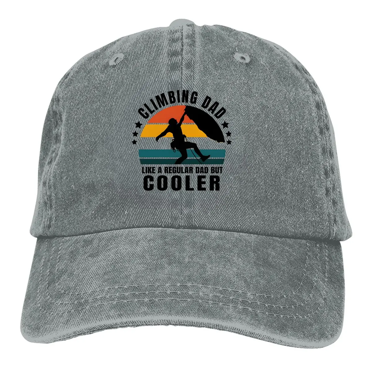 

Washed Men's Baseball Cap Climbing Dad Trucker Snapback Cowboy Caps Dad Hat Mountain Climber Golf Hats