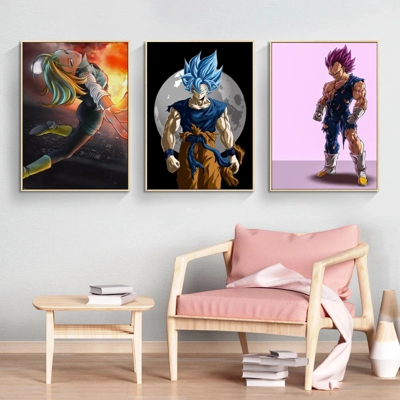 Kakarotto Wall Painting Super Saiyan Canvas Dragon Ball Modular Pictures Prints Posters Home Decor Artwork Bedroom With Frame
Kakarotto Wall Painting Super Saiyan Canvas Dragon Ball Modular Pictures Prints Posters Home Decor Artwork Bedroom With Frame