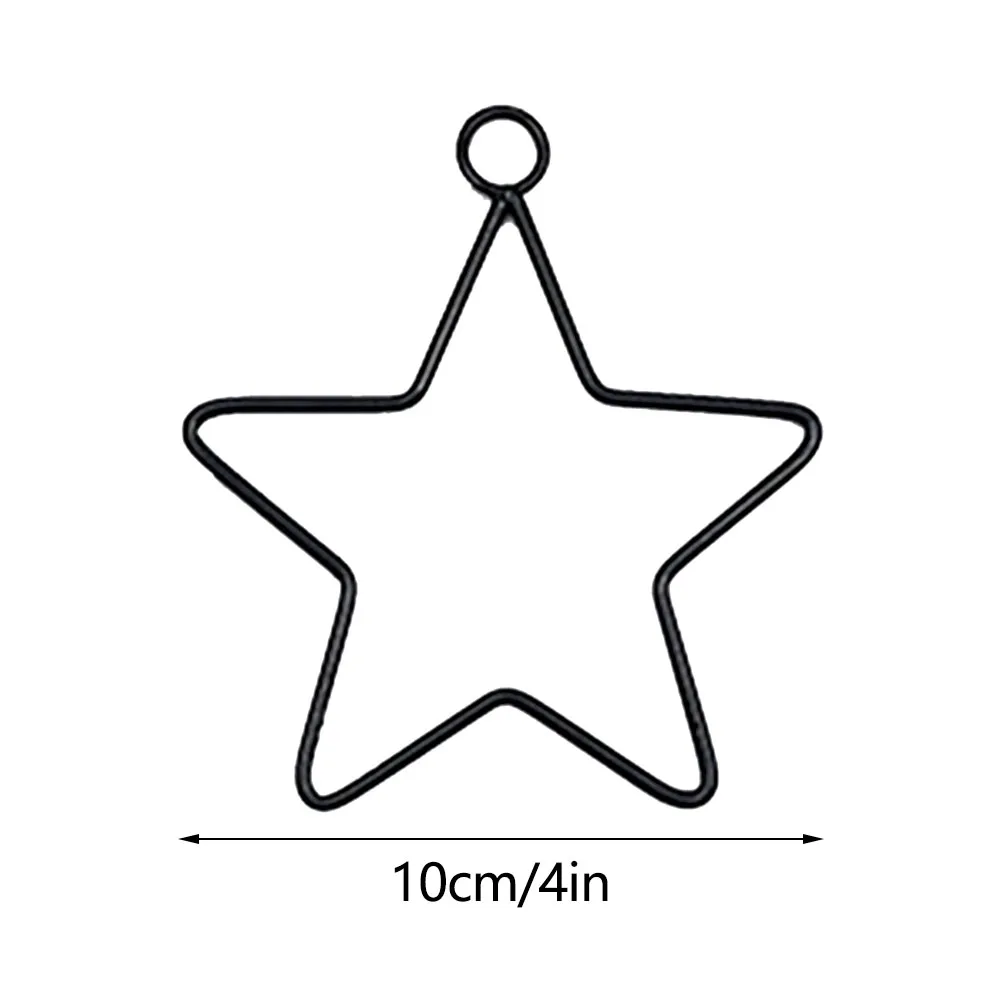 Garland Star Wreath Ring Star Wire 10 20 25 30 40cm Black Diy Five Pointed Star Iron Dreamcatcher Do It Yourself
Garland Star Wreath Ring Star Wire 10 20 25 30 40cm Black Diy Five Pointed Star Iron Dreamcatcher Do It Yourself