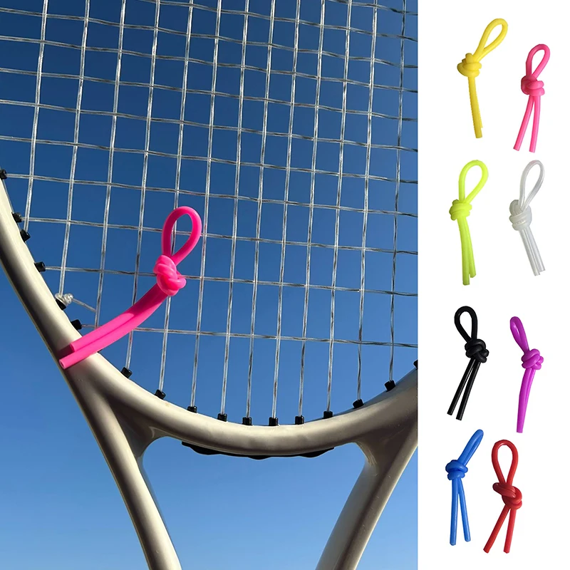 Tennis Racket Damper String Vibration Dampener Silica Gel Knot Shape Shock Absorber Tennis Racket Accessories
Tennis Racket Damper String Vibration Dampener Silica Gel Knot Shape Shock Absorber Tennis Racket Accessories