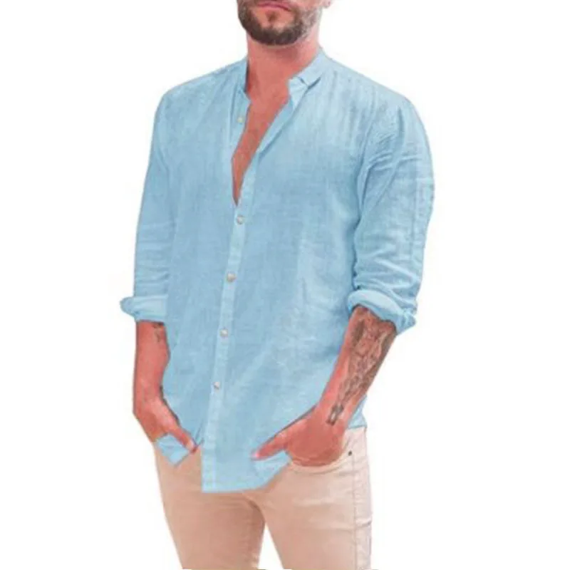 2023 Spring Autumn Korean Style Vintage Fashion Blouse Men Solid All Match Casual Loose Male Clothes Cotton Ropa Hombre Shirt
2023 Spring Autumn Korean Style Vintage Fashion Blouse Men Solid All Match Casual Loose Male Clothes Cotton Ropa Hombre Shirt