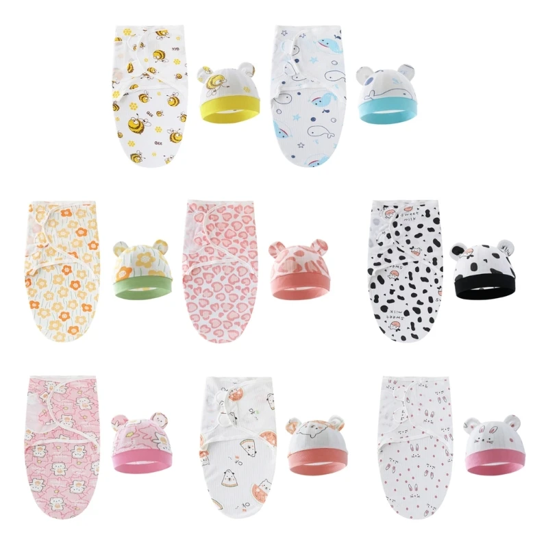 Baby Sleep Sack Wrap Blanket Bear Ear Baby Hat Adjustable Sleeping-Bag Skin-Friendly Swaddle Blanket Newborn Shower Gift
Baby Sleep Sack Wrap Blanket Bear Ear Baby Hat Adjustable Sleeping-Bag Skin-Friendly Swaddle Blanket Newborn Shower Gift