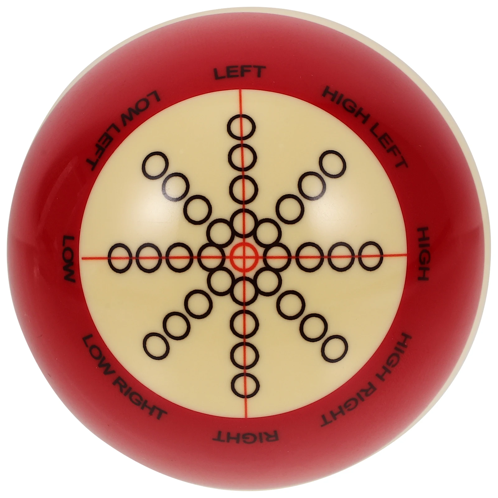 Billiards Cue Ball Practice Indoor Cue Ball Training Red Dot Two-Sided Cue Ball Training Durable Resin Billiard Supplies 
Billiards Cue Ball Practice Indoor Cue Ball Training Red Dot Two-Sided Cue Ball Training Durable Resin Billiard Supplies