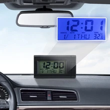 1 Pcs Car Panel Clock Dashboard Thermometer Cars Electronics LCD Digital Display Clock Time Date Temperature 3 In 1 Clock
1 Pcs Car Panel Clock Dashboard Thermometer Cars Electronics LCD Digital Display Clock Time Date Temperature 3 In 1 Clock