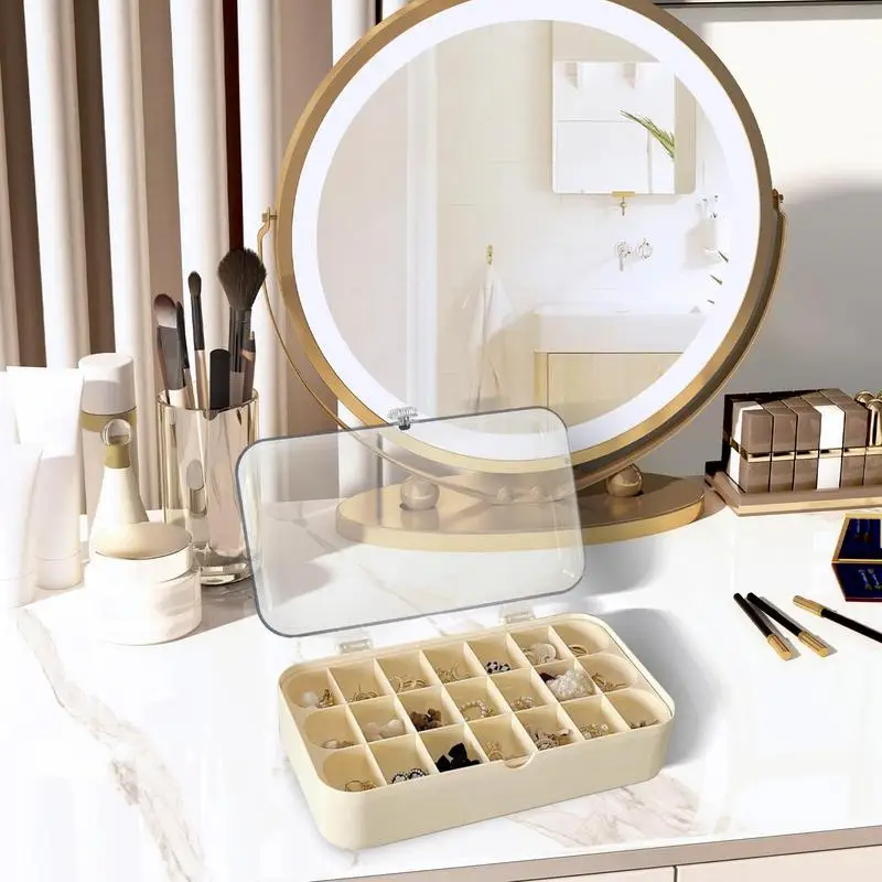 Double Layer Jewelry Storage Box Portable Home Travel Earrings Necklace Storage Case for Women Ring Organizer gift for Girls
Double Layer Jewelry Storage Box Portable Home Travel Earrings Necklace Storage Case for Women Ring Organizer gift for Girls