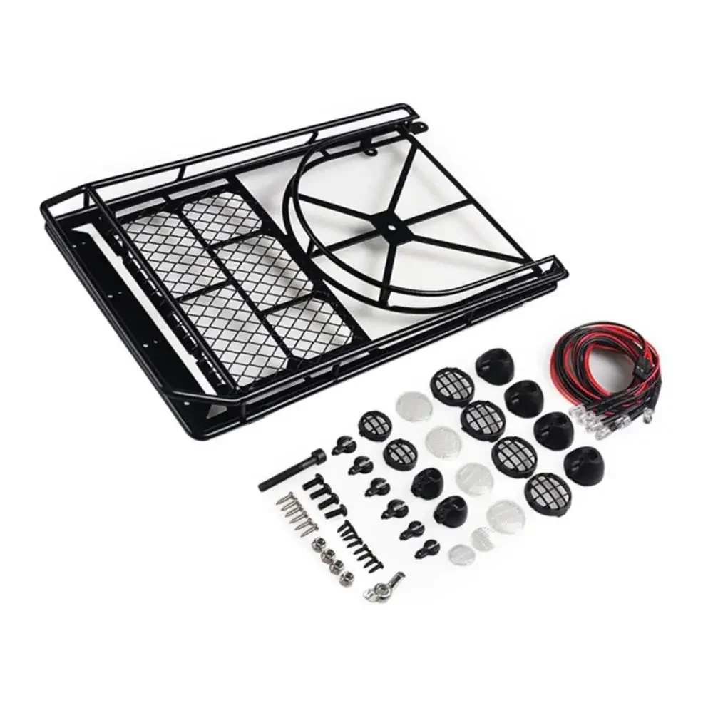 Металлический кровельный Стеллаж с фотовспышкой для 1:10 RC Rock Crawler AXial SCX10 и SCX10 II 90046 D90
Металлический кровельный Стеллаж с фотовспышкой для 1:10 RC Rock Crawler AXial SCX10 и SCX10 II 90046 D90