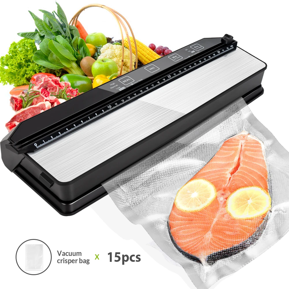 Vacuum Packaging Machine Double Pump Thermal Sealing Vacuum Sealer Plastic Bags Sealer Degasser Vacuum Sealer Machine
Vacuum Packaging Machine Double Pump Thermal Sealing Vacuum Sealer Plastic Bags Sealer Degasser Vacuum Sealer Machine