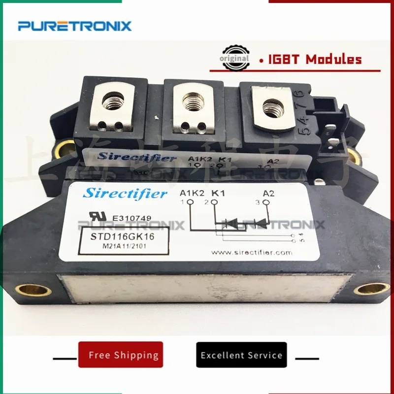 STD116GK16 STD116GK14 STD116GK12 STD116GK18 STD90GK16 STD90GK14 STD90GK12 STD90GK18 Free Shipping New Original Module
STD116GK16 STD116GK14 STD116GK12 STD116GK18 STD90GK16 STD90GK14 STD90GK12 STD90GK18 Free Shipping New Original Module